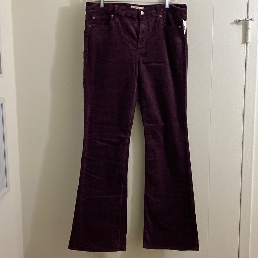 Purple Corduroy Pants